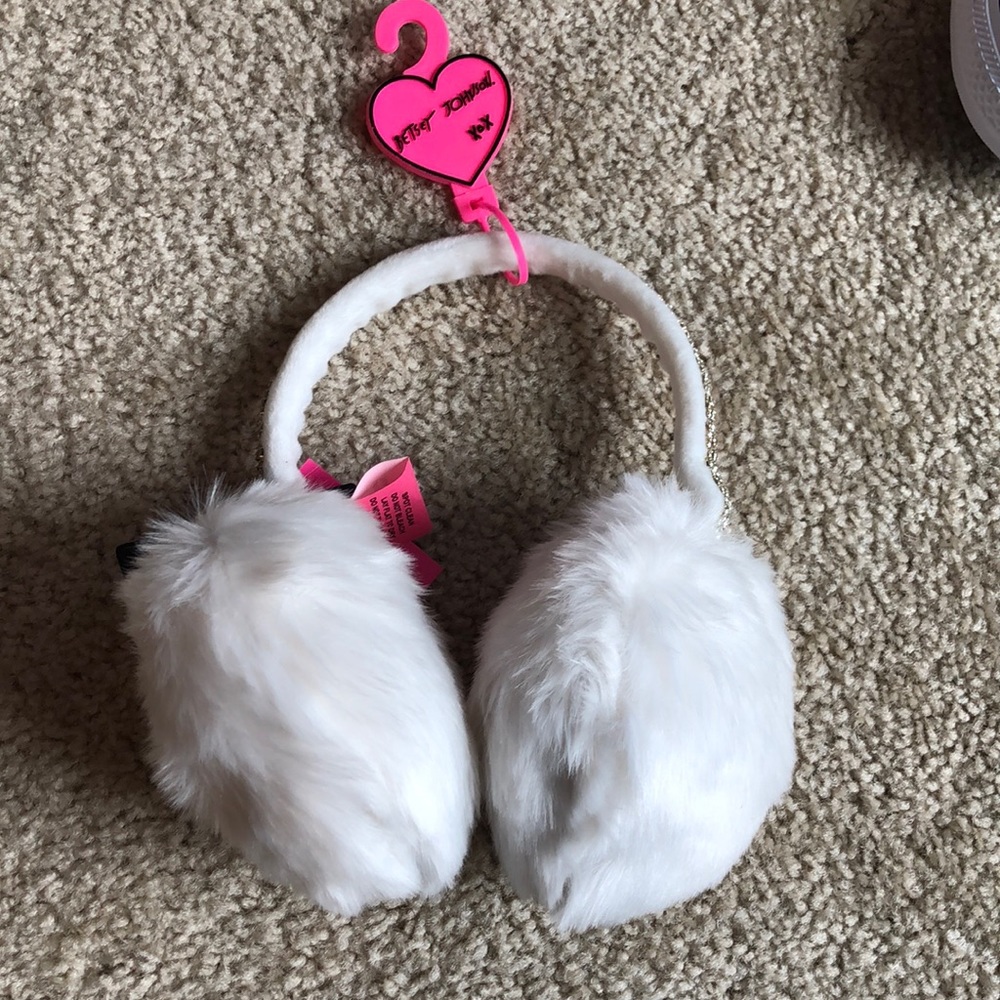 Betsy’s Johnson Jeweled After Party Ear Muffs - Picture 2 of 6